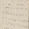 Peabody, Elizabeth [Palmer], mother, AL (incomplete) to. Nov. 19, [1843]. 