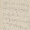 Peabody, Elizabeth [Palmer], mother, AL (incomplete) to. Dec. 1, 1843. 