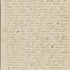 Peabody, Elizabeth [Palmer], mother, ALS to. Jan. 9, 1844. 