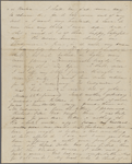 Peabody, Elizabeth [Palmer], mother, AL (incomplete) to. Jan. 21-22, 1844. 