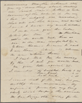Peabody, Elizabeth [Palmer], mother, ALS to. Apr. 22, 1844. 