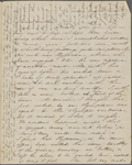 Peabody, Elizabeth [Palmer], mother, ALS to. Aug. 19-20, 1844. 