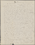 Peabody, Elizabeth [Palmer], mother, AL (draft?) to. Mar. 23, [1845]. 