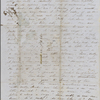 Peabody, Elizabeth [Palmer], mother, ALS to. Mar. 22-23, 1846.  