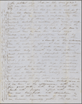 Peabody, Elizabeth [Palmer], mother, ALS to. Mar. 22-23, 1846.  