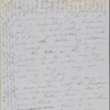 Peabody, Elizabeth [Palmer], mother, ALS to. Nov. 12-13, 1846.