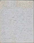 Peabody, Elizabeth [Palmer], mother, ALS to. Nov. 12-13, 1846.