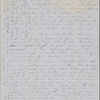 Peabody, Elizabeth [Palmer], mother, ALS to. Nov. 12-13, 1846.