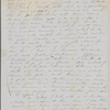 Peabody, Elizabeth [Palmer], mother, ALS to. Nov. 12-13, 1846.