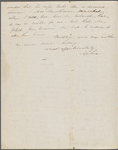 Peabody, Elizabeth [Palmer], mother, ALS (incomplete) to. [1846?].