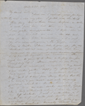 Peabody, Elizabeth [Palmer], mother, ALS to. Apr. 23, 1847.