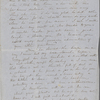 Peabody, Elizabeth [Palmer], mother, ALS to. Apr. 23, 1847.