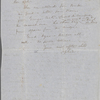 Peabody, Elizabeth [Palmer], mother, ALS to. Apr. 23, 1847.