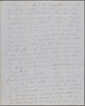 Peabody, Elizabeth [Palmer], mother, ALS (incomplete) to. [May, 1847].