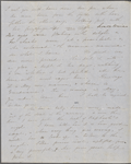 Peabody, Elizabeth [Palmer], mother, ALS (incomplete) to. [May, 1847].
