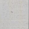Peabody, Elizabeth [Palmer], mother, ALS (incomplete) to. [May, 1847].