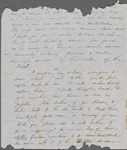 Peabody, Elizabeth [Palmer], mother, ALS (incomplete) to. [before June 14, 1847].