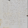 Peabody, Elizabeth [Palmer], mother, ALS (incomplete) to. [before June 14, 1847].