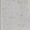 Peabody, Elizabeth [Palmer], mother, ALS (incomplete) to. [Sep. 9-]10, [1847].