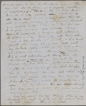 Peabody, Elizabeth [Palmer], mother, ALS (incomplete) to. [Sep. 9-]10, [1847].