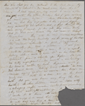 Peabody, Elizabeth [Palmer], mother, ALS (incomplete) to. [Sep. 9-]10, [1847].