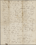 Peabody, Elizabeth [Palmer], mother, ALS to. [Oct.? 1847].
