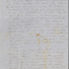 Peabody, Elizabeth [Palmer], mother, ALS to. Jan. 26-27, 1848.