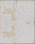 Peabody, Elizabeth [Palmer], mother, AL (incomplete) to. Feb. 10-[13], 1848.