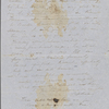 Peabody, Elizabeth [Palmer], mother, ALS (incomplete) to. [Feb. 13-14, 1848].