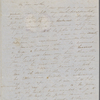 Peabody, Elizabeth [Palmer], mother, ALS to. Mar. 26, 1848.