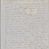Peabody, Elizabeth [Palmer], mother, ALS to. Mar. 26, 1848.