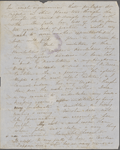 Peabody, Elizabeth [Palmer], mother, ALS to. Mar. 26, 1848.
