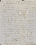 Peabody, Elizabeth [Palmer], mother, ALS to. Mar. 26, 1848.