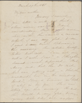 Peabody, Elizabeth [Palmer], mother, ALS to. Mar. 29, 1838 [i.e. 1848].