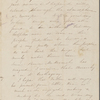 Peabody, Elizabeth [Palmer], mother, ALS to. Mar. 29, 1838 [i.e. 1848].