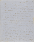 Peabody, Elizabeth [Palmer], mother, ALS to. May 18-[19], 1848.