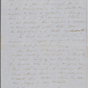 Peabody, Elizabeth [Palmer], mother, ALS to. May 18-[19], 1848.