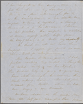 Peabody, Elizabeth [Palmer], mother, ALS to. May 18-[19], 1848.