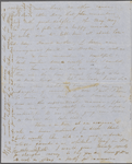 Peabody, Elizabeth [Palmer], mother, ALS to. May 18-[19], 1848.