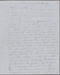 Peabody, Elizabeth [Palmer], mother, ALS to. Jul. 24[-25], [1848].