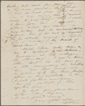 Peabody, Elizabeth [Palmer], mother, ALS to. Sep. 1848.