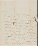 Peabody, Elizabeth [Palmer], mother, ALS to. Sep. 1848.