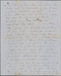 Peabody, Elizabeth [Palmer], mother, ALS (incomplete) to. [early Dec. 1848].