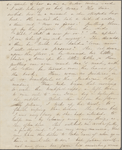 Peabody, Elizabeth [Palmer], mother, AL (incomplete) to. [spring 1849].