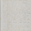 Peabody, Elizabeth [Palmer], mother, AL to. Mar. 8-9, 1849.