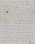 Peabody, Elizabeth [Palmer], mother, ALS to. Jun. 8, 1849. 