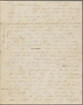 Peabody, Elizabeth [Palmer], mother, ALS to. Jun. 17-21, 1849. 