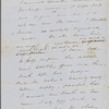 Peabody, Elizabeth [Palmer], mother, ALS to. Aug. 1, 1849. 
