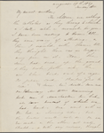 Peabody, Elizabeth [Palmer], mother, AL to. Aug. 19, 1849. 