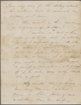 Peabody, Elizabeth [Palmer], mother, ALS to. Oct. 10, 1849. 